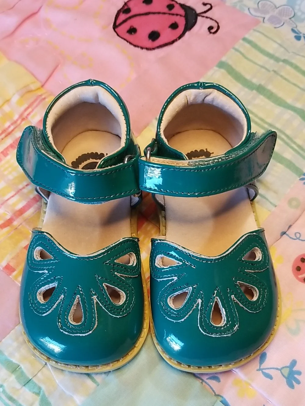 Livie & Luca shiny teal
